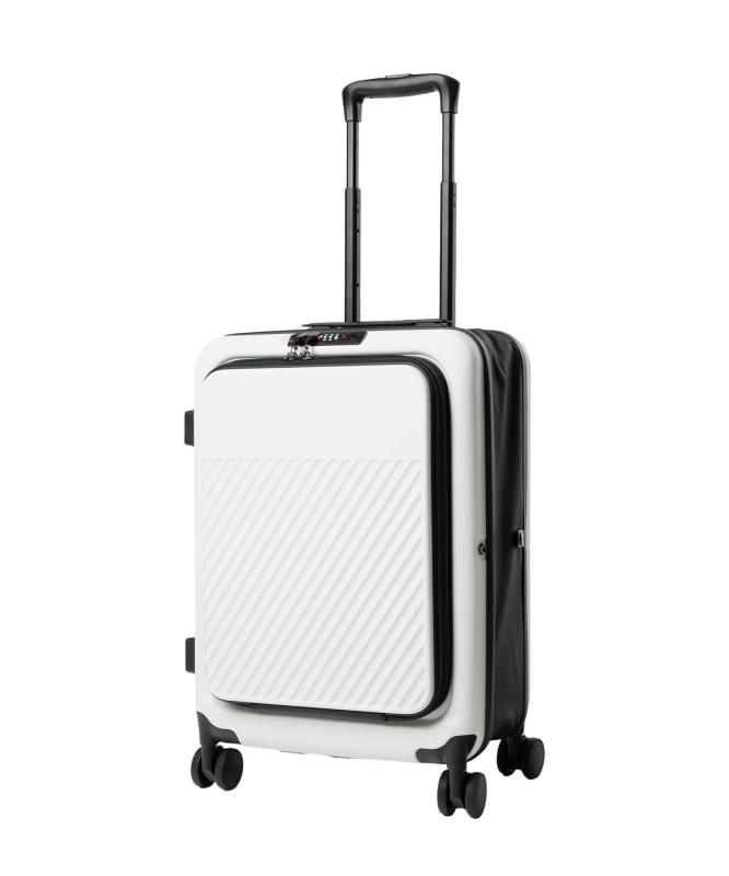 ［アンノウンアンドコー］ しまえる 旅行バッグ 向こう正面開けはなし 45L 2泊3日 大静電容量 折りたたみ式 キャリーバッグ TSA鍵を掛ける 静音 ダブルキャスター パソコン納める 商行為 出張 旅する 軽さ 捉え所のない