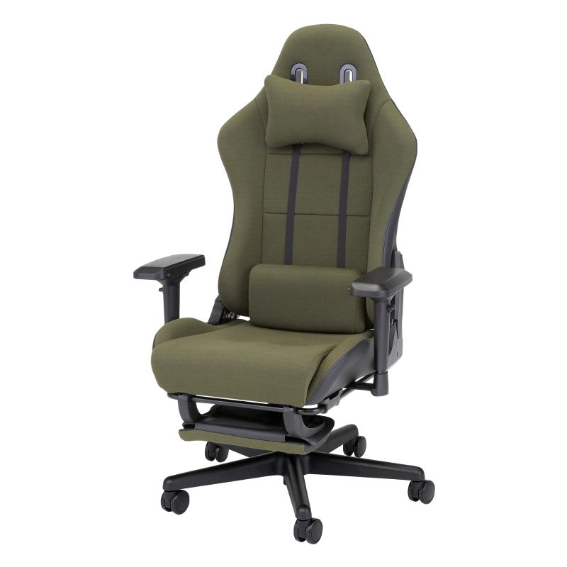 Wisteriaゲーミングチェア ファブリック オットマン付 32,711円