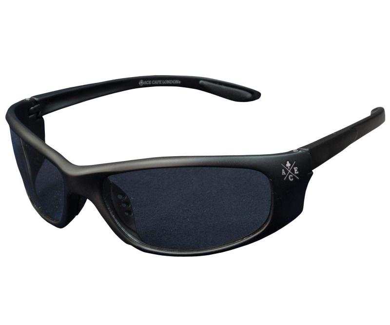 [ACE CAFE LONDON] SUNGLASSES ROCKERS BK SMOKE エースカフェロンドン サングラス スモーク ロッカーズ ブラック free size N002SG-BKSM