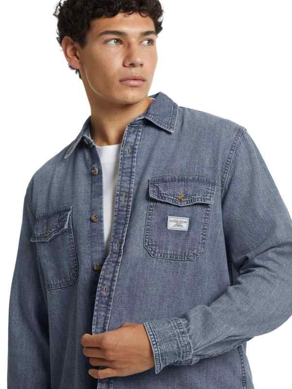 [ゲス] JEANS REGULAR LS DENIM SHIRT