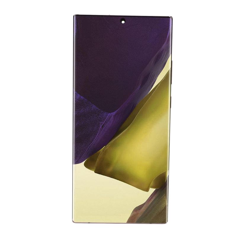 Galaxy Note20 Ultra 5G LCD スクリーン交換、Galaxy Note20 Ultra 5G SM-N986 N986B N986U 6.9 インチ携帯電話タッチスクリーンディスプレイアセンブリ (フレーム付き) 修復ツール付き