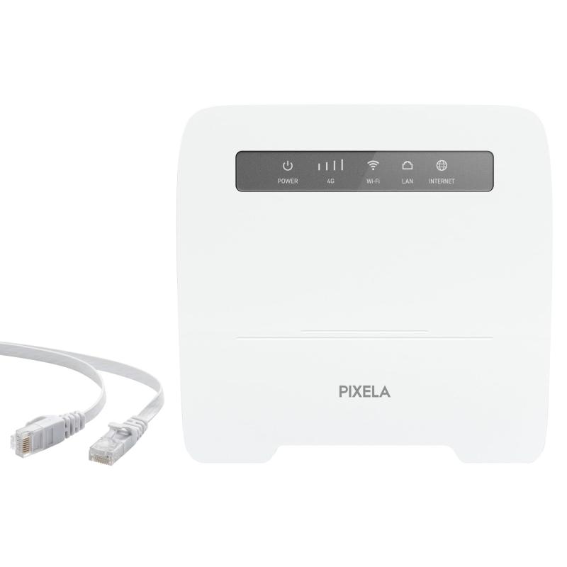 ピクセラ LTE対応 SIMフリー ホームルーター PIX-RT100 Wi-Fi SIM別売
