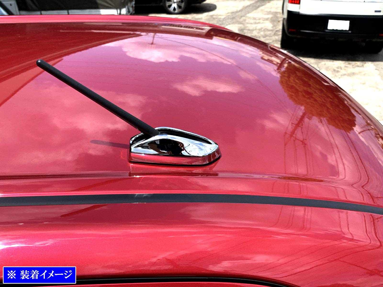 BRIGHTZ ルーミーカスタム M900A M910A メッキアンテナカバー AFタイプ 【 ANTENNA-032 】 M900 M910 900 910 ルーミー カスタム 24603|HRテクノロジーズ店