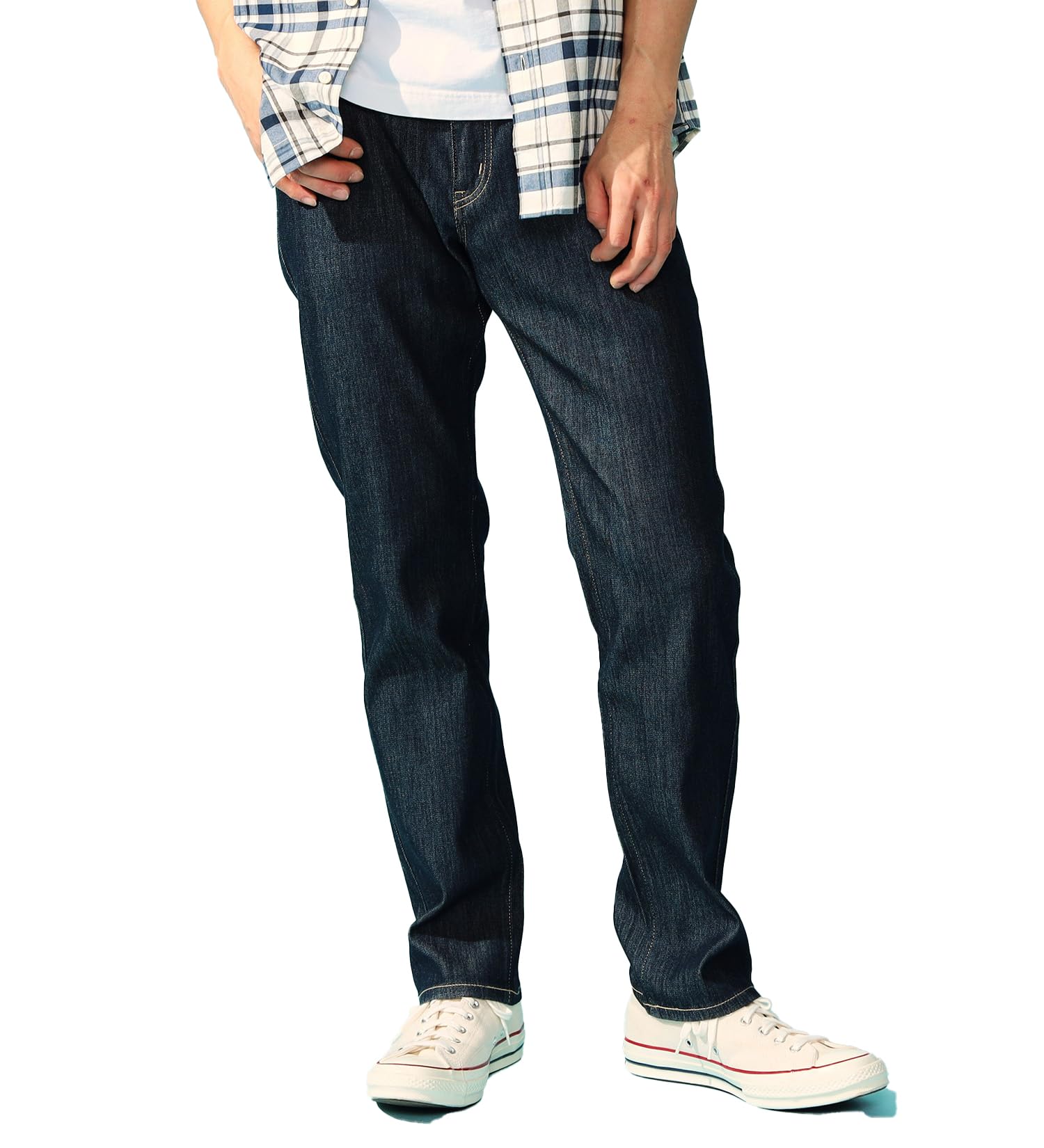 EDWIN(エドウィン) ジーンズ COOL デニムパンツ ストレート 涼しい ECF03 メンズ インディゴブルー 33｜ＨＲテクノロジーズ店