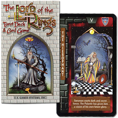 【タロットカード】ロード・オブ・ザ・リング・タロット＆カードゲーム☆The Lord of the Rings Tarot Deck ＆ Card Game画像
