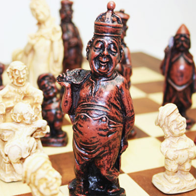 国际象棋小马裸体的皇帝a119
