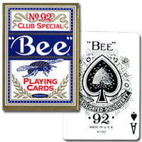 レア物☆カジノトランプの最高峰Bee（ビー）ブラックジャック専用マットとケース付 Qoo10] ブラックジャックマット カジノ トランプ : おもちゃ・知育