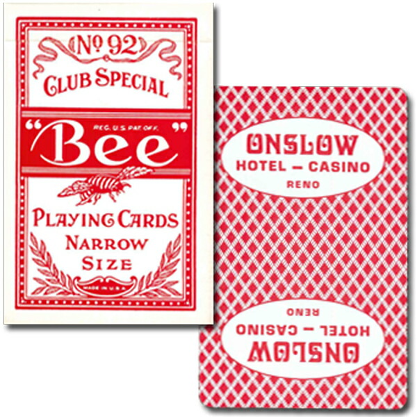 楽天市場】ビー・カジノホテルカード ブリッジサイズ- El