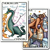 オラクルカード 47枚 占い<br>☆チャイニーズ・ホロスコープ<br>☆CHINESE HOROSCOPE
