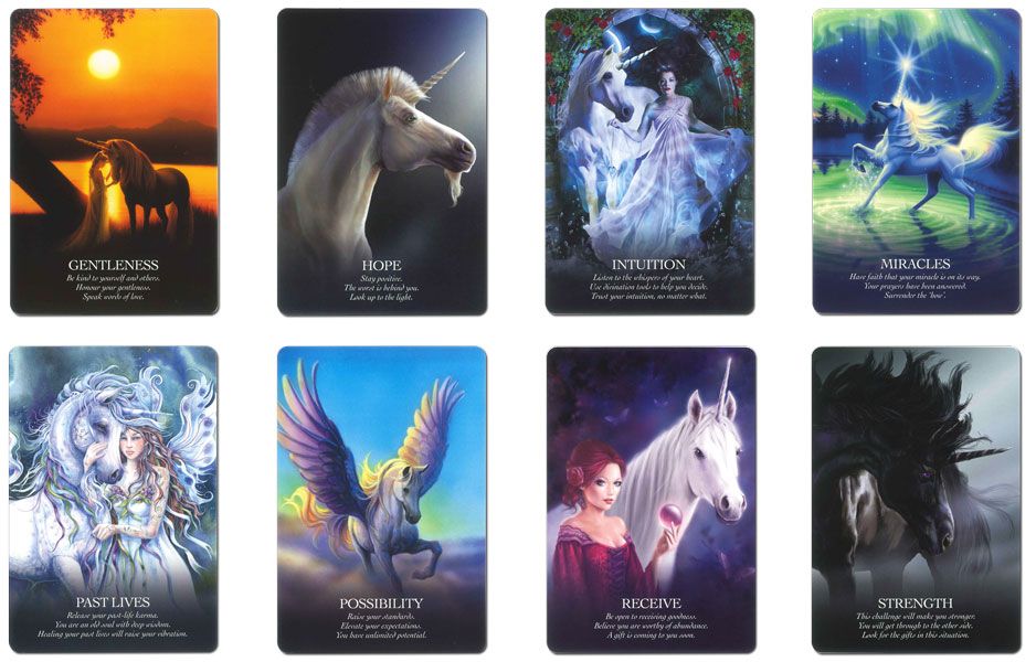 楽天市場 優しさの中にある強力なエネルギー オラクル オブ ザ ユニコーン タロット直輸入専門店 ヘリテイジ