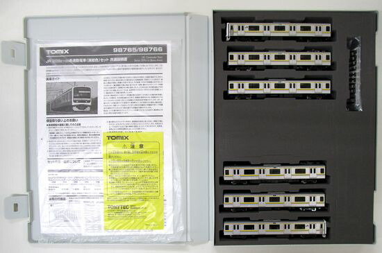 Nゲージ TOMIX 98765 JR 209-2100系通勤電車(房総色・6両編成) 6両セット スリーブ若干傷み