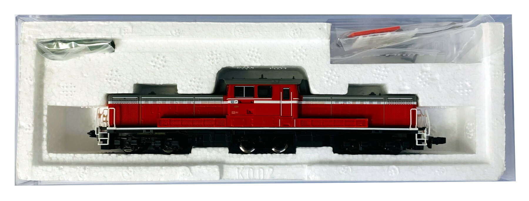 【中古】Nゲージ KATO(カトー)  <br>ディーゼル機関車 セットバラ <br>98915セットバラ(1両のみ) DD51-852(M) (JR さよなら DD51 紀勢本線貨物列車 8両セット) <br>【A´】 <br>TOMIX製クリアケース入り/パーツ付属/片側ナックルカプラーへ交換済
