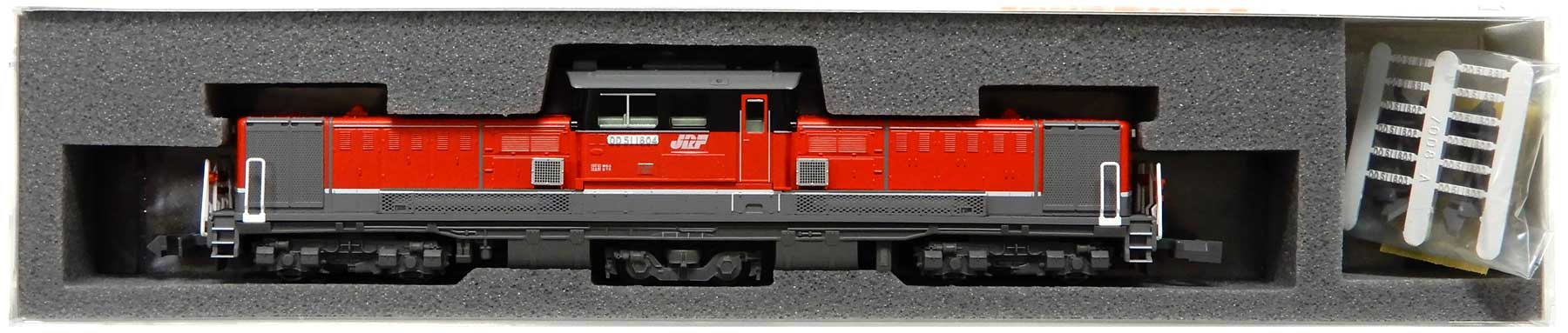 【中古】Nゲージ KATO(カトー) 7008-A <br>DD51 800 愛知機関区 JR貨物色 <br>2020年ロット <br>【B】 <br>ナンバー(DD51-1804号機)取付残有 / 車輪走行痕あり
