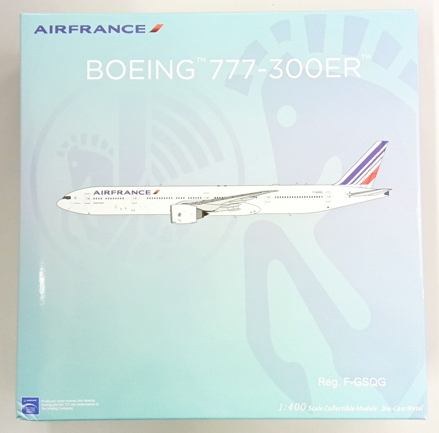 【中古】 その他  <br>完成品(航空機) 民間機 <br>NGmodel 1/400 73055 ボーイング777-300ER エールフランス航空 F-GSQG <br>【B】 <br>外箱傷み・角潰れ 微細な塗装ムラはご容赦下さい。