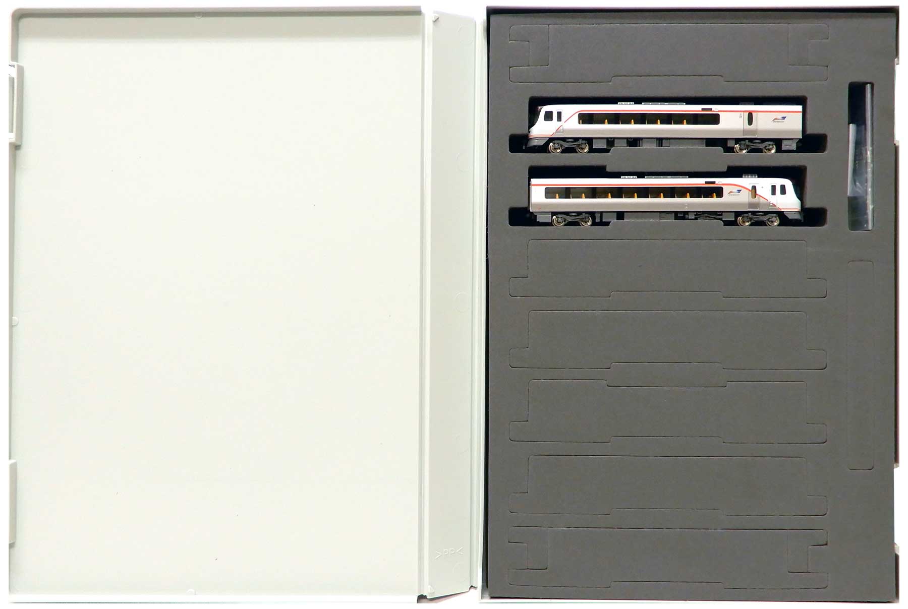 【中古】Nゲージ TOMIX(トミックス) 98558 <br>JR HC85系ハイブリッド車増結B 2両セット <br>【C】 <br>説明書・インレタ欠品 / ボディマウントTN-SPに交換 (0337 : 密連形・グレー)