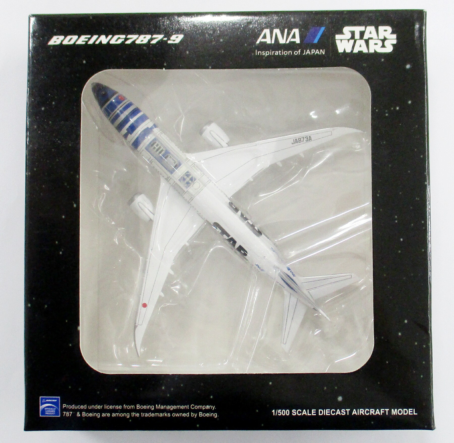 【中古】 その他  <br>完成品(航空機) 民間機 <br>JC WINGS 1/500 ボーイング 787-9 ANA/全日本空輸 JA873A STAR WARS R2-D2特別塗装機 [PX5004] <br>【B】 <br>外箱傷み 微細な塗装ムラはご容赦下さい