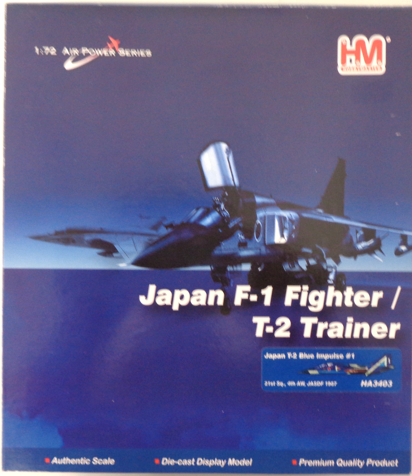 【中古】 その他 完成品(航空機) 軍用機 ホビーマスター　HA3403　1/72　 航空自衛隊 T-2 ”ブルーインパルス1番機(175)” 【B】 ※若干の外箱傷みあり　※商品の性質上多少の塗装ムラ等はご容赦下さい