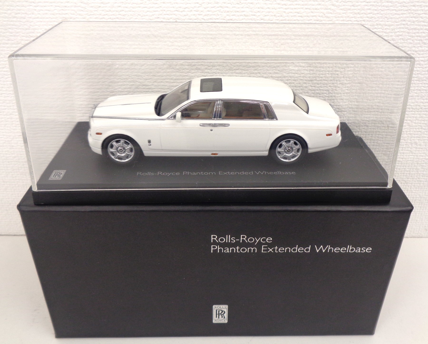 【中古】 その他 スケールミニカー(1/43) 京商/05543EW　ロールス ロイス ファントム EXTENDED WHEEL BASE 2005(イングリッシュホワイトII) 【A´】 ※若干の外箱傷あり　※商品の性質上多少の塗装ムラ等はご容赦下さい