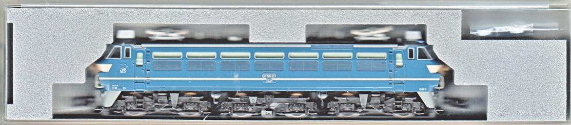【中古】Nゲージ KATO(カトー) 3090-5 EF66-27 JR貨物更新車 【C】 乗務員扉の手すりに色ハゲ：写真2枚目赤丸部