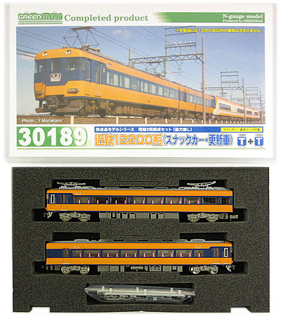 楽天市場】【中古】Nゲージ グリーンマックス 30189 近鉄12200系