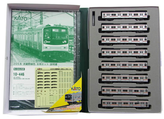 楽天市場】205系5000番台武蔵野線色8両セット【KATO・10-223】「鉄道