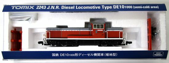 【中古】Nゲージ TOMIX(トミックス) 2243 <br>国鉄 DE10-1000形 ディーゼル機関車 (暖地型) <br>【A】