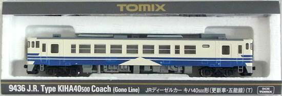 【中古】Nゲージ TOMIX(トミックス) 9436 <br>JR ディーゼルカー キハ40-500形 (更新車・五能線) (T) <br>【A´】 <br>※ケースに細かい傷有