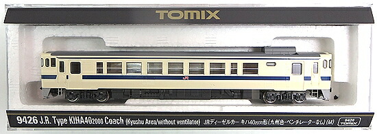 【中古】Nゲージ TOMIX(トミックス) 9426 <br>JR ディーゼルカー キハ40-2000形 (九州色・ベンチレーターなし) (M) <br>【A】