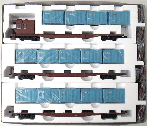 【中古】HOゲージ TOMIX(トミックス) HO-048 <br>国鉄 コキ50000系 貨車  3両セット <br>【A´】 <br>※外箱傷み