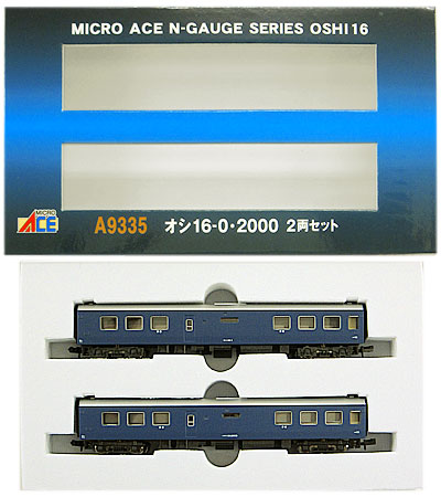 【中古】Nゲージ マイクロエース A9335 <br>オシ16-02000  2両セット <br>【A´】 <br>外箱傷み