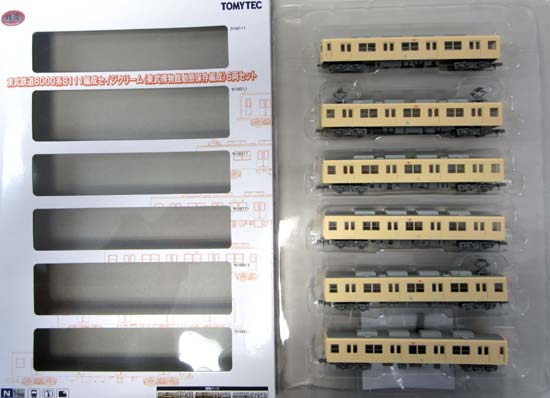 楽天市場】鉄道コレクション 東武鉄道8000系8101編成セイジクリーム6両