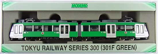【中古】Nゲージ MODEMO(モデモ) NT16 <br>東急 300系 (301Ｆ グリーン) 2両セット <br>【A】