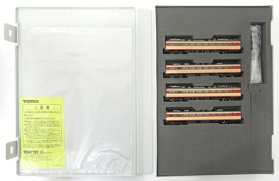 【中古】Nゲージ TOMIX(トミックス) 98387 JR 485系 特急電車 (京都総合運転所・白鳥) 4両増結セット 【A】｜ホビーランドぽち　店
