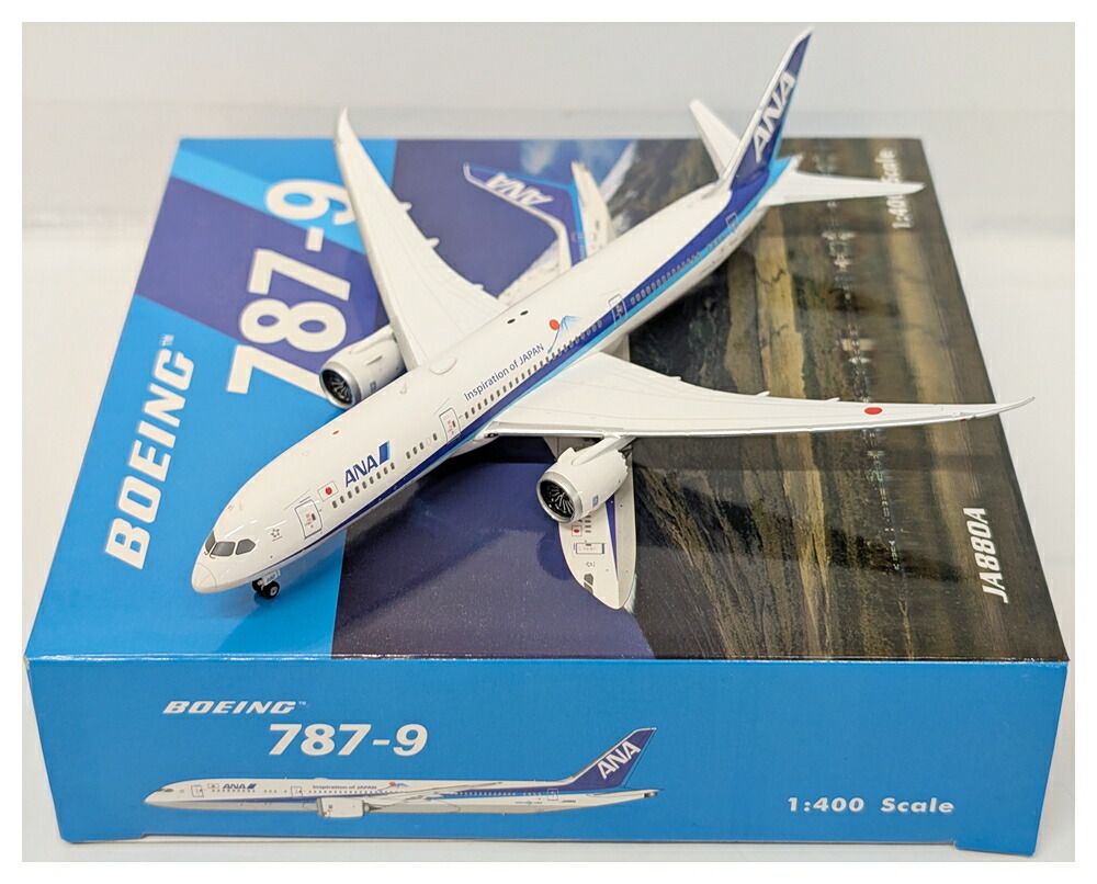 【中古】 その他  <br>完成品(航空機) 民間機 <br>フェニックス 1/400 B787-9 ANA ファンボローエアショー 桜&富士山 JA880A 04106 <br>【C】 <br>外箱若干の傷み ※メーカー出荷時からの塗装ムラ等はご容赦下さい。
