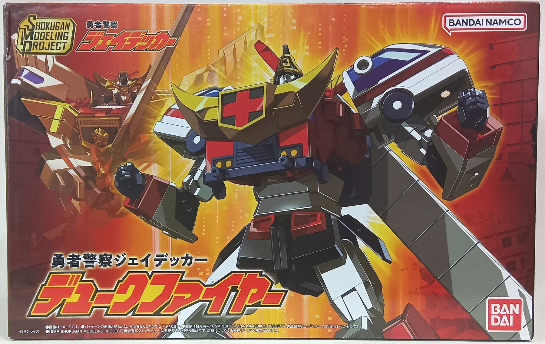 [Used] Other plastic models (robot/mecha) SMP Duke Fire (Brave Police J-Decker) [A'] outer box unopened, slightly damaged