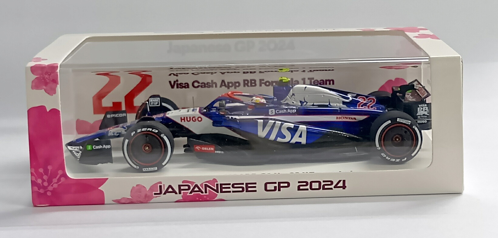 【中古】 その他 スケールミニカー(1/43) Spark 1/43 Visa Cash App RB Formul 1 Team VCARB 01 #22 Y.Tsunoda Japanese GP 2024 【A】｜ホビーランドぽち　店
