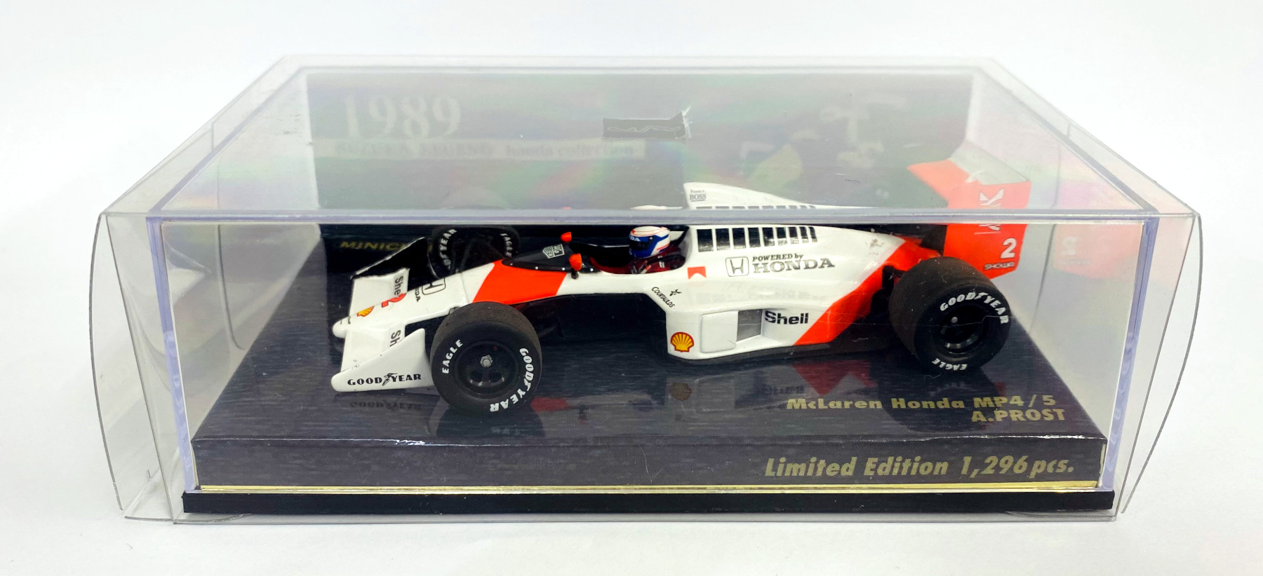 その他 スケールミニカー 1 43 MINICHAMPS F1 McLaren Honda MP4 5 A.Prost 1989 Suzuka  Legend 開封品 メーカー出荷時からの塗装ムラ等はご容赦ください 【送料0円】