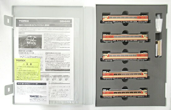 【中古】Nゲージ TOMIX(トミックス) 98446 <br>名鉄 キハ8200系 (北アルプス)  5両セット <br>【A´】 <br>※スリーブ若干傷み