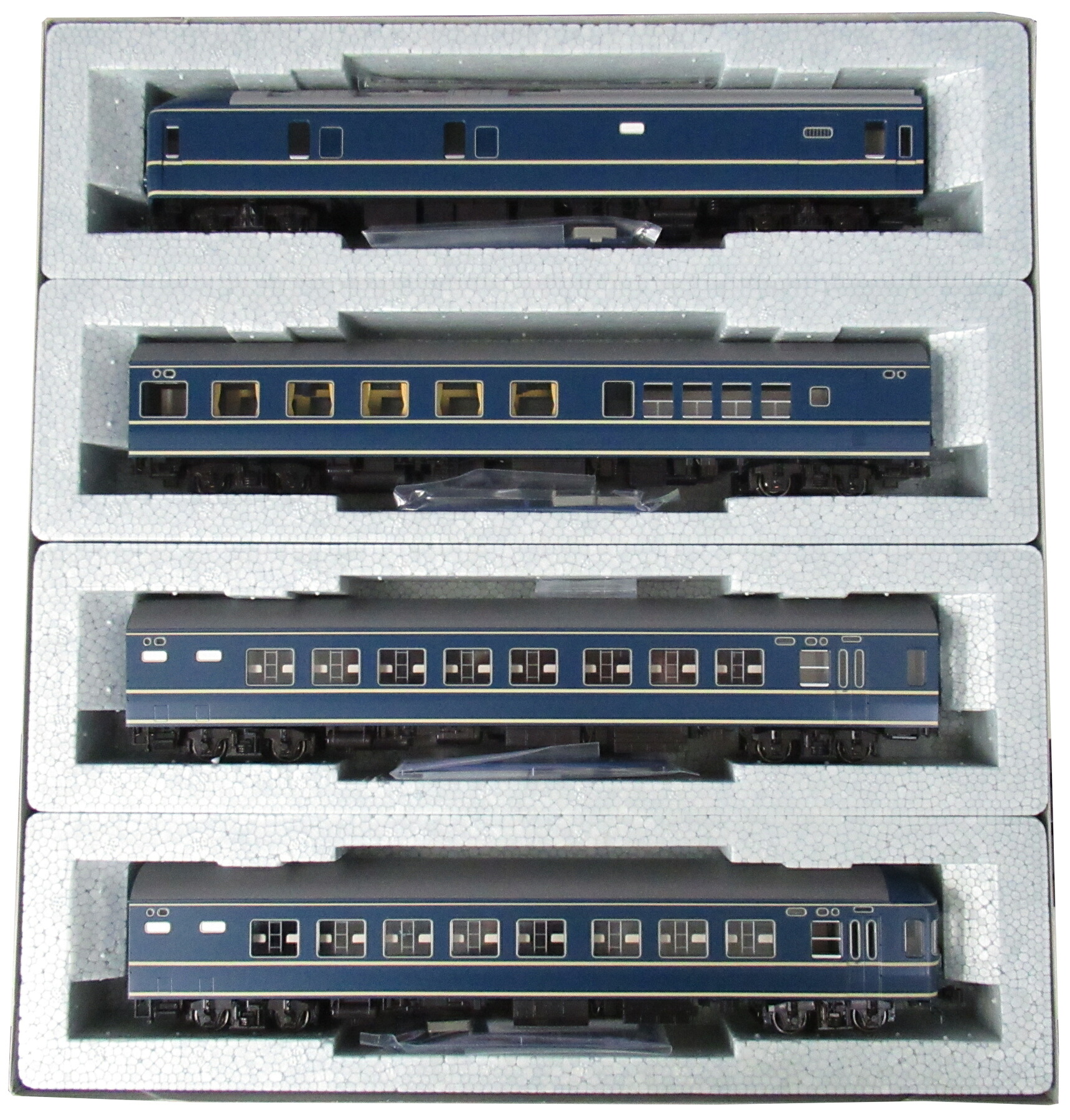 【中古】HOゲージ KATO(カトー) 3-504 20系 特急形寝台客車 4両基本セット 2021年ロット 【A】