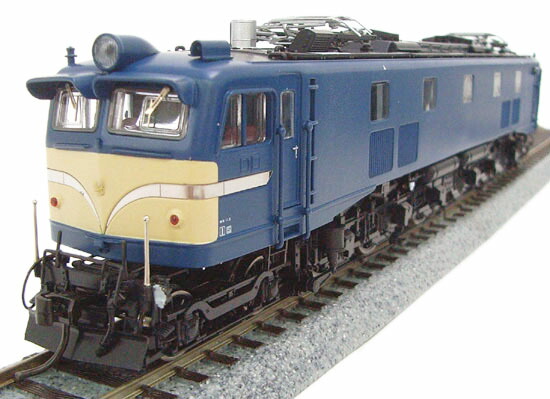 【中古】HOゲージ 天賞堂 72004 <br>EF58形電気機関車 (Hゴム付 小窓) 青/クリーム (警戒色) 上越タイプ <br>【A´】 <br>外箱多少傷み