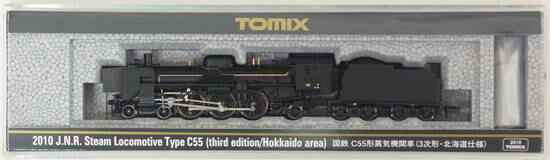 【中古】Nゲージ TOMIX(トミックス) 2010 <br>国鉄 C55形蒸気機関車 (3次形・北海道仕様) <br>2023年ロット <br>【A】