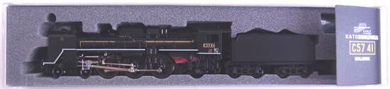 【中古】Nゲージ KATO(カトー) KKB00261 <br>KATO京都駅店特製品 蒸気機関車 C57形41号機 福知山機関区 <br>【A】