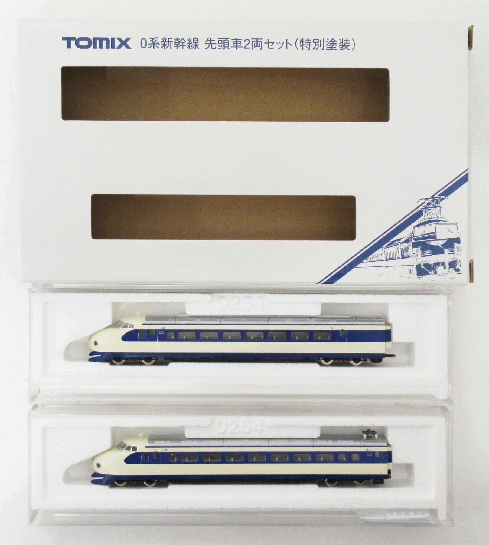 【中古】Nゲージ TOMIX(トミックス) 0系新幹線 先頭車2両セット (特別塗装) 【A】
