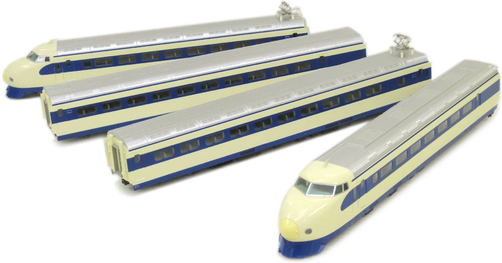 楽天市場】【中古】HOゲージ 造形村 0系新幹線0番台 大窓仕様 4両基本