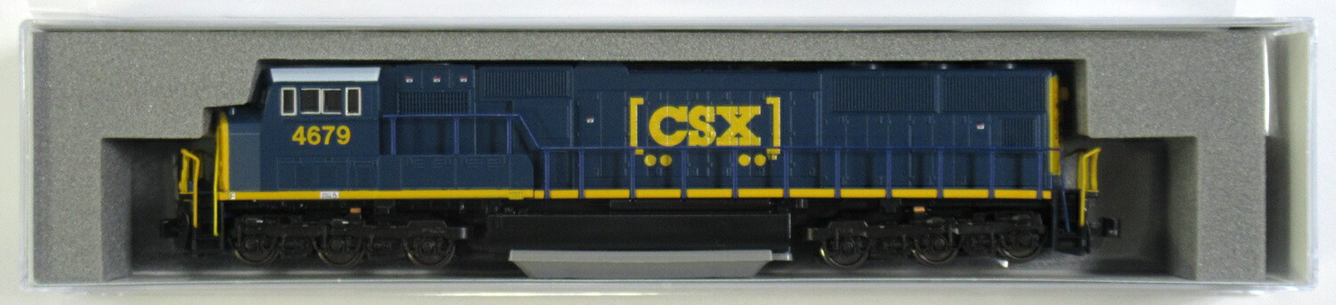 【中古】Nゲージ KATO(カトー) 外国型車両 176-7616 EMD SD70M Flat Radiator CSX #4679 【A&acute;】 パーツの袋、異なり｜ホビーランドぽち　店