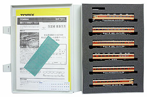 【中古】Nゲージ TOMIX(トミックス) 92723 <br>国鉄 キハ181系 特急ディーゼルカー 6両基本セット <br>2000年ロット <br>【A´】 <br>スリーブ傷み・裏面汚れ