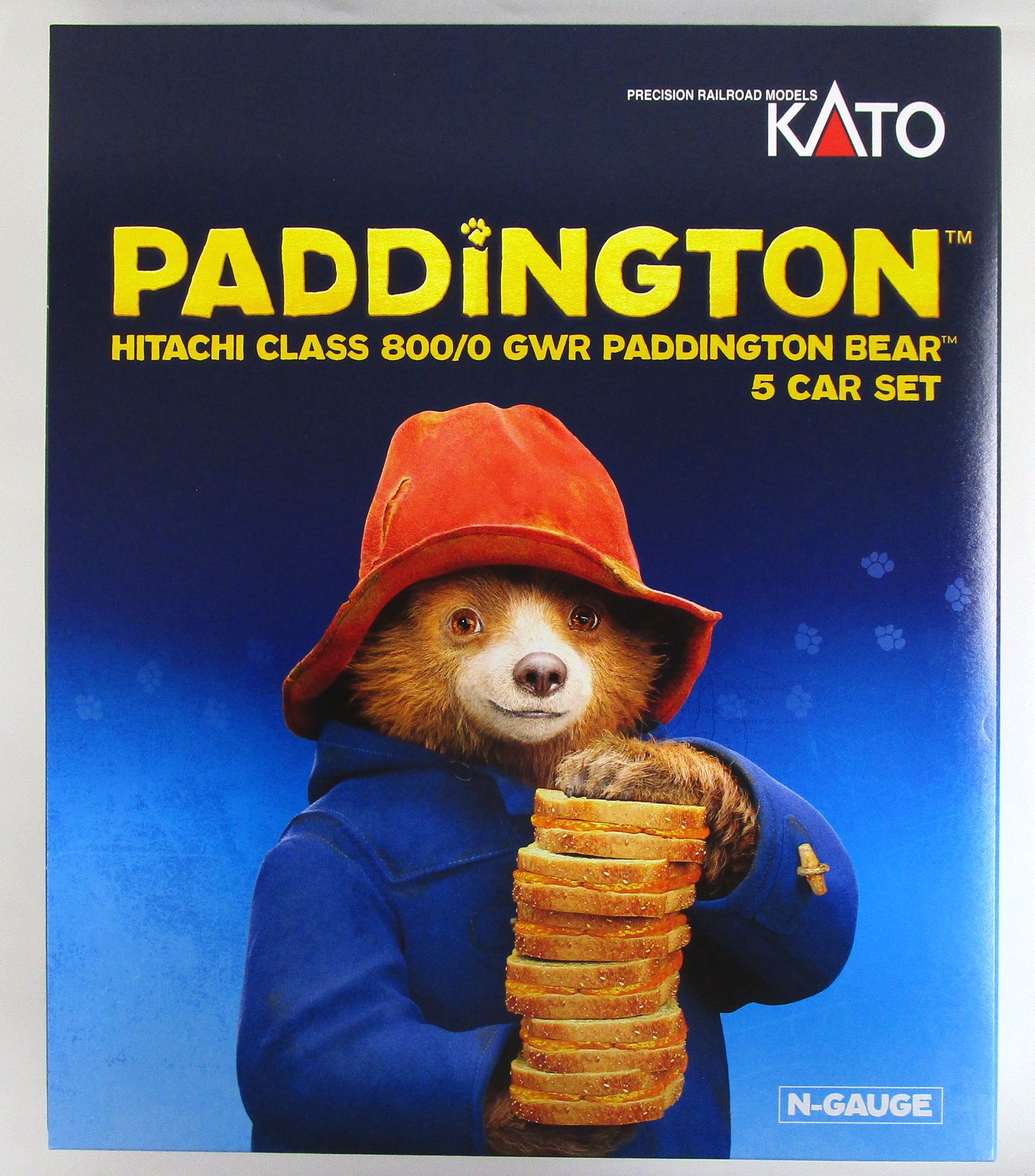 【中古】Nゲージ KATO(カトー) 10-1673 <br>英国鉄道Class800/0 GWR ”Paddington Bear” 5両セット <br>【A】