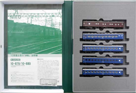 楽天市場】【中古】 KATO Nゲージ 急行 津軽 増結 5両セット 10-880