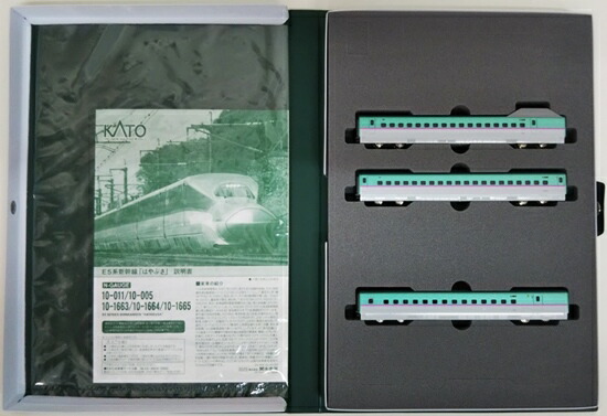 【中古】Nゲージ KATO(カトー) 10-1664 <br>E5系 新幹線「はやぶさ」3両増結セットA <br>2023年ロット <br>【A´】 <br>スリーブ軽い傷み
