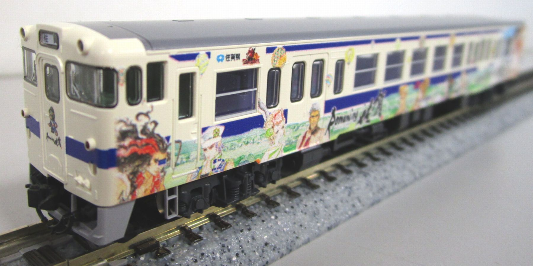 【中古】Nゲージ TOMIX(トミックス)  <br>気動車 セットバラ <br>98537(1両のみ) キハ47-8134 トンバイ塀(キハ47-8000形 ロマンシング佐賀A) <br>【A】 <br>車両のみ/KATO製クリアケース入り
